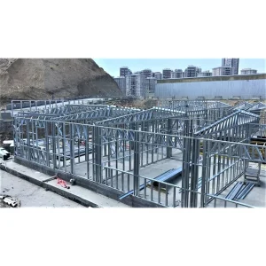 Industrial Custom Design Fireproof Galvanized Steel Structure Warehouse Building for Heavy Manufacturing Plant