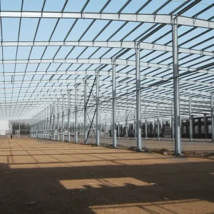 Industrial Design Style Modular Metal Steel Structure Prefabricated Warehouse Buildings for Construction