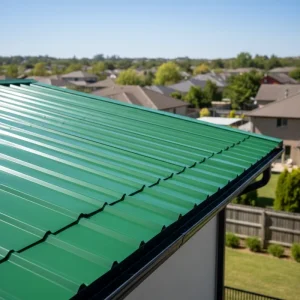 Industrial Grade Galvanized Color Coated Corrugated Steel Roofing Sheets Cutting Service 0.2-1mm Thickness