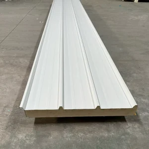 Industrial Grade Steel Metal PU Sandwich Eco Friendly Water Resistant Xuzhi Brand Prefab House Workshop Warehouse Roof Exterior