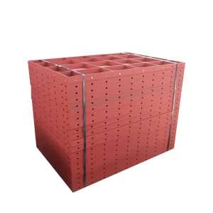Industrial Grade Vertical Steel Formwork Stable Structural Concrete Shuttering for Bridge Pier Foundation Construction