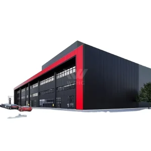 Industrial Heavy Duty Prefabricated Steel Structure Building Materials with Welding & Cutting Services High Quality