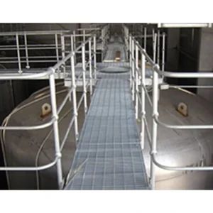 Industrial Heavy Duty Steel Walkway Grating for Aerial Walkway Floor Platforms