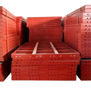 Industrial Horizontal Steel Formwork Wear resistant Concrete Shuttering for Scaffolding Matching Construction Project Steel Mold