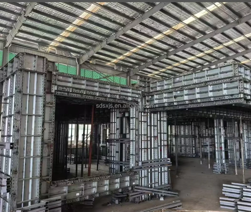 Industrial Light Steel Formwork High Strength Alloy Steel Corrosion Resistant Reusable Adjustable Size Quick