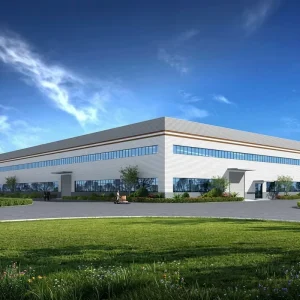 Industrial Metal Building System Customized Steel Structure Construction Project