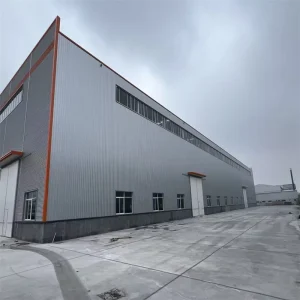 Industrial Prefab Steel Structure Metal Building Kits Light Steel Frame Warehouse Sandwich Panel Q345/Q235 Material Fast