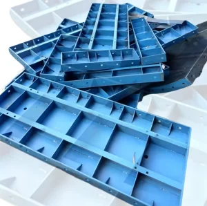 Industrial Steel Plate Shuttering Formwork High Load Bearing Reusable Recyclable Construction Materials Easy Used Metal Concrete