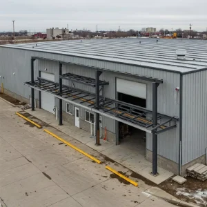 Industrial Steel Structure Manufacturing Building for Production Workshops