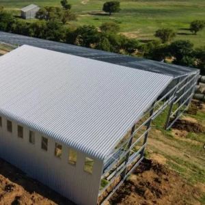 Industrial Steel Structure Production Workshop Warehouse with Modern Design ISO 9001 Certified Outdoor Use 5 Year Warranty