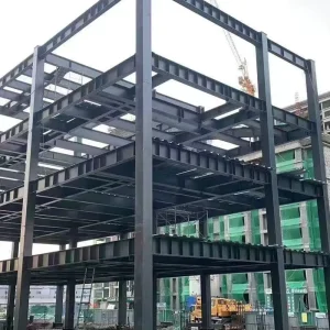 Industrial Steel Structure Warehouse Expandable Q235/Q355 Prefab Metal Building Workshop Garage