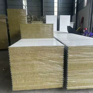 Industrial Style Panel Metal Wall Roof Panels Fireproof Waterproof Eco Friendly for Factory Warehouse Hotel Cold
