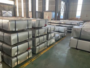 Industrial Warehouse Commercial Building Roof Metal Roofing Sheet PPGI Grade Galvanized Steel 0.13-0.8mm Thickness Custom Cut