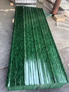 Industrial Warehouse Commercial Building Roof Metal Roofing Sheet PPGI Grade Z10-Z29 Coating 0.13-0.8mm Thickness Custom Cut