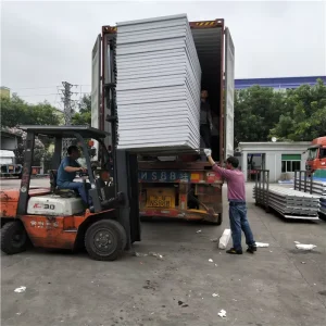 Industrial Waterproof EPS Sandwich Panel Roof Standing Seam Insulated Eco-Friendly Steel Metal Roof Panels Building Houses