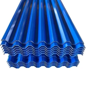 Insulated Metal Panels 6m Iron Color Corrugated Steel Roof Panel Price Per Galvanized Zinc Aluminum Ppgi Metal Roof Panel