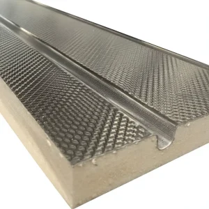 Insulated Steel Sandwich Panels PU Core Eco Friendly Water Fire Resistant Flexible Building Insulation Material Customizable
