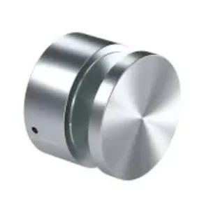 Integrated Glass Standoffs Matte Stainless Steel Frameless Glass Clamp Anti-scratch Rubber Spacer Balcony Railing