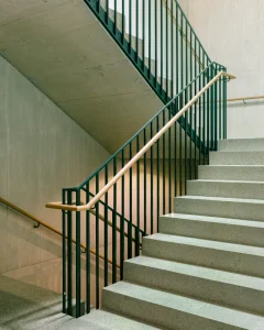 Interior Exterior Wrought Iron Stair Railing Custom Metal Balustrade with Classic Design