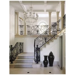 Interior Wrought Iron Stair Railings