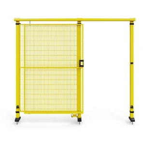 Interlocking Iron Machine Guard Panel System for Quick Installation Eco-Friendly Waterproof High Visibility Yellow Safety Fence