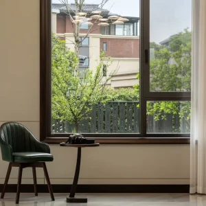 JE86-IWS Modern Thermal Break Aluminum Windows Triple Glazed Soundproof Window Manufacturer China
