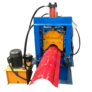 Kenya Market Roofing Ridge Capping Tile Roll Forming Machine Ridge Cap Machine at Favorable Price