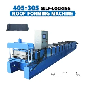 Klip Lok 406 700 Hidden Roof Sheet Forming Machine Concealed Fastener Roll Former