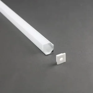 LS 053A Corner Led Profile LED Channel Light 16*16mm Diffuser Profile Extrusion for LED Strip