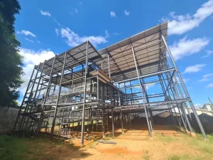 Large Scale Prefabricated Steel Structure Factory for Industrial Use Metal Frame Steel Structure Building