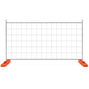 Large Size Custom Design Hot Dipped Galvanized Welded Wire Mesh Mobile Australia Temporary Fence for Europe
