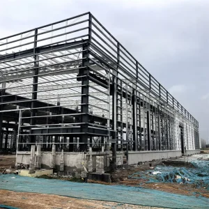 Large Span Light Steel Structure Workshop Building with Fast & Economic Construction Custom Size