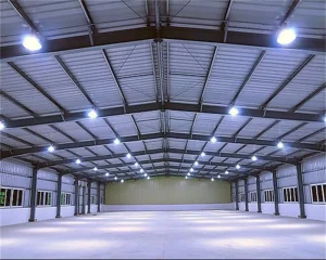Large Span Steel Structure Stadium Roof System for Outdoor Sports Arena Project