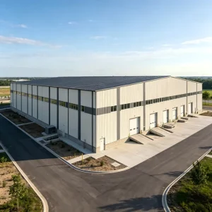 Large Span Steel Structure Warehouse Building Hangar Construction for Aircraft Maintenance and Repair Industrial Storage
