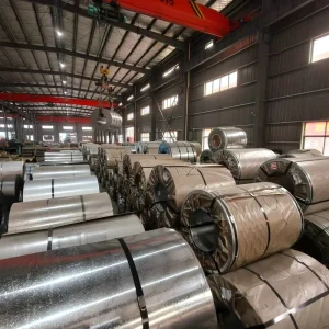 Large Stock Galvanized Steel Coil Custom Width GI Roll for Building Metal Roof Materials