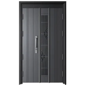 Latest Design Luxury Style Exterior Security Steel Metal Door