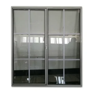 Latest Modern Simple Steel Window Grill Design Sliding Aluminum Iron Window and Door Philippines for Homes