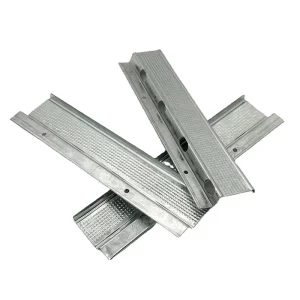 Light Steel Keel High Strength Building Decoration Material Partition Accessory Z Channel Resilient Channel