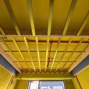 Light Steel Keel Hot Dipped Galvanized Ceiling Grid Components Fireproof Rustproof Lightweight for Indoor