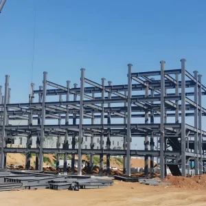 Light Steel Structure Building Hydroponics Systems Welding Cutting Hot Dip Galvanized Prefab Industrial Steel Frame Construction