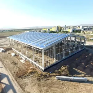 Light Steel Structure Warehouse Building Prefab Metal Frame Workshop for Logistics Storage Industrial Plant