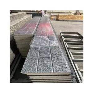 Light Weight Insulated Wall Panel Insulated Galvanized Steel Roof Panels Price Metal Carved Sandwich Panel