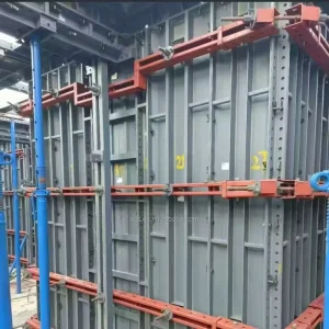 Lightweight High Strength Q700 Alloy Steel Formwork Modern High Yield Strength Reusable Recyclable Anti Deformation Concrete