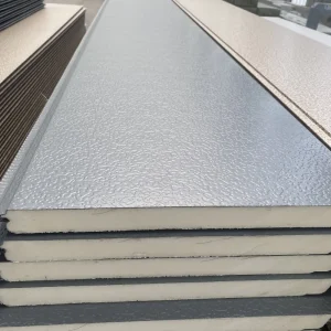 Lightweight Polyurethane Foam Sandwich Panel Thermal Insulated PU External Wall Cladding for Building Exterior Decoration
