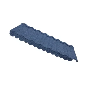 Lightweight Waterproof Roofing Materials for Residential Villa Roof Colorful Stone Coated Metal Roof Tiles