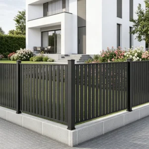 Lightweight yet Strong Aluminum Alloy Corrosion Resistant Fence Panels for Backyard Privacy