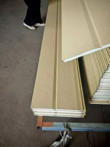 Linyi Factory Metal Siding Metal Panels PU Sandwich Panel