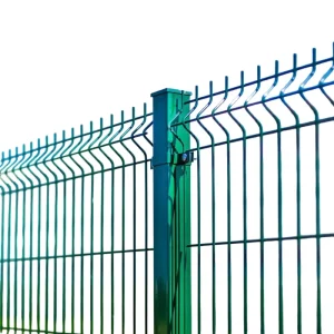 Long Life 3D Security Fencing Premium Powder Coated Resistant Eco Friendly Rustproof Metal Mesh Fence Highway Road With Clamp