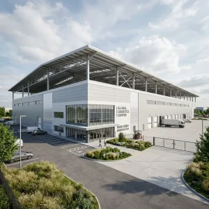 Low Carbon Recyclable Heavy Duty Multi Story Steel Structure Building Solid H Shape Steel Beam Anti Seismic Cutting Bending