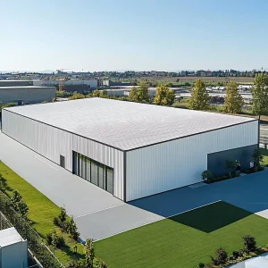 Low Carbon Steel Structure Warehouse Workshop With Q235B Q355B Steel for Factory Metal Warehouse Workshop Building